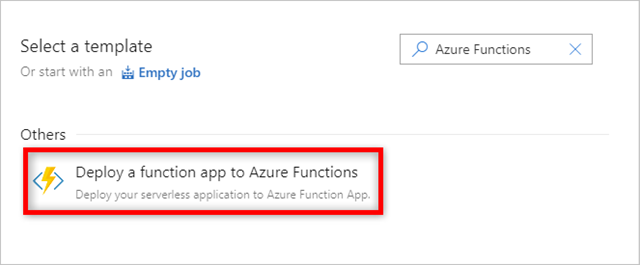 Deploying a function app to Azure Functions