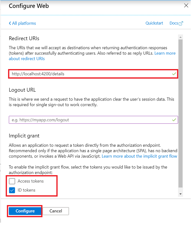 Integrate Or Authenticate ASP.NET Core Web APIs And Angular Application With Azure Active Directory
