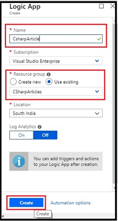 Convert Twitter Tweet into Audio File using Cognitive service with Azure Logic App