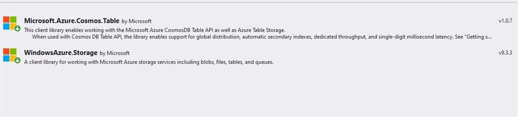 Insert Data Into Azure Table Storage Using ASP.NET Core Application