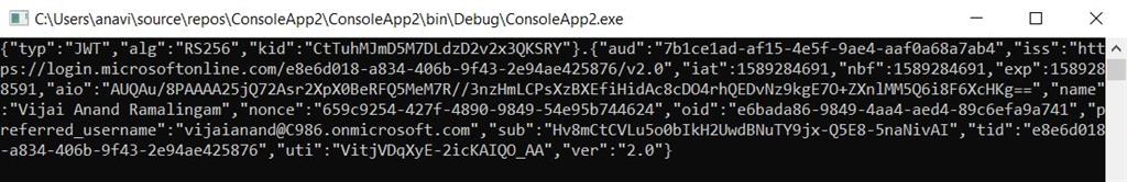 How To Validate Azure AD Token Using Console Application