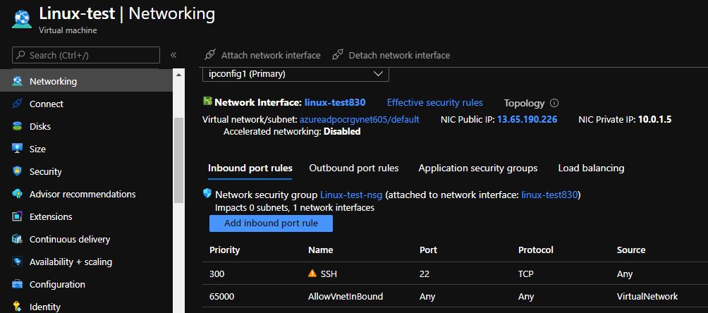 Run nginx Server As Container In Docker Installed On Linux Based Virtual Machine In Azure