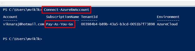 Upgrading the IPsec/IKE policy to the Azure Site-to-Site VPN Connection using the PowerShell Command