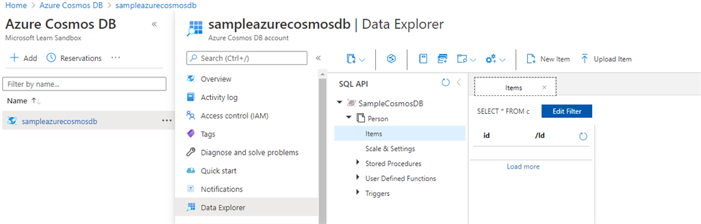 Road To AZ-204 - Developing Solutions That Use Cosmos DB Storage