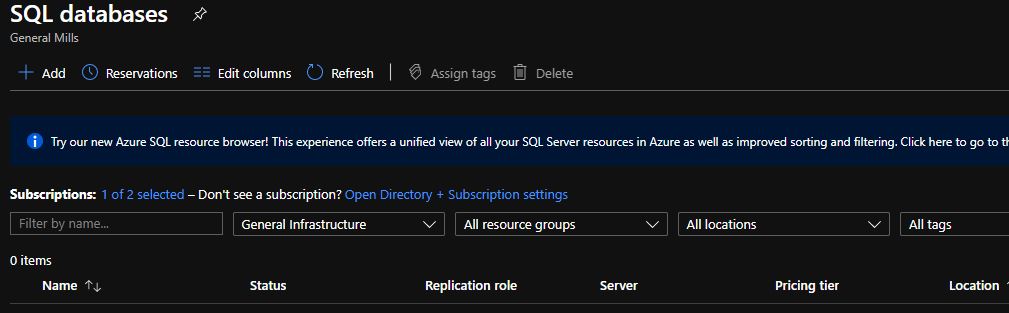 Creating Your First Azure SQL Database And Configure Firewall Settings