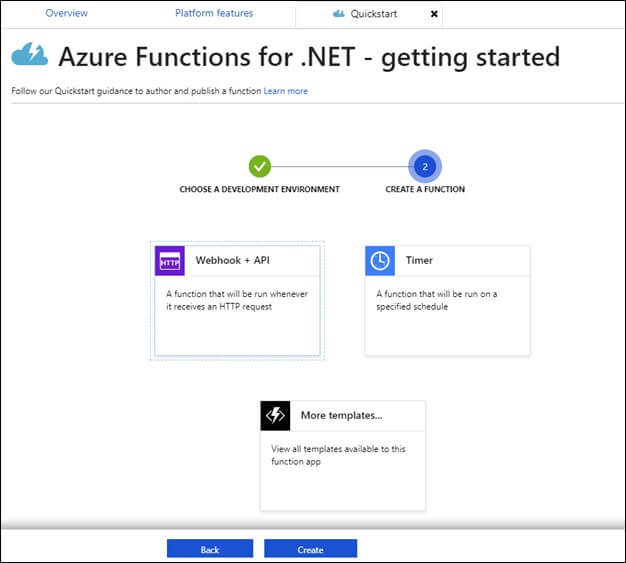 Azure Function - Serverless Computing