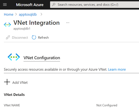 How To Enable Virtual Network Integration In App Service In Azure