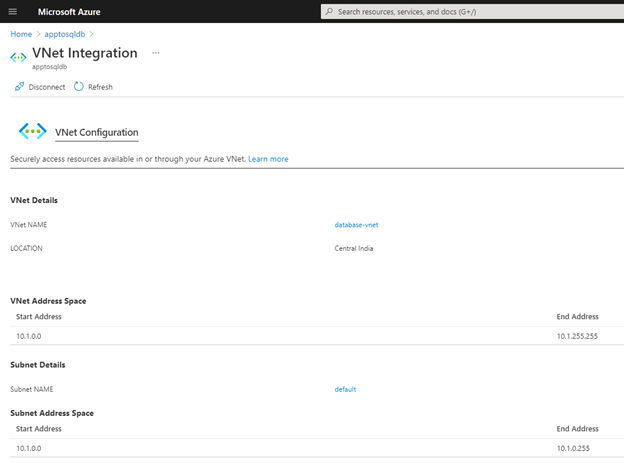 How To Enable Virtual Network Integration In App Service In Azure