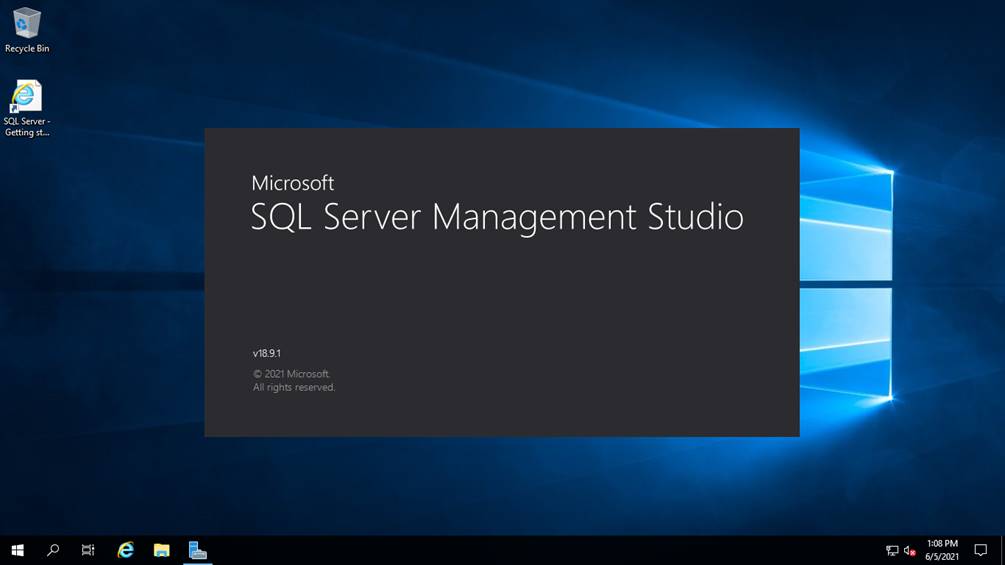 How To Create A SQL Server Instance In The Managed Virtual Machine