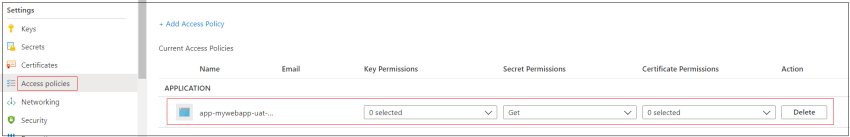 Create An Azure Key Vault With Vault Access Policy And Add Secrets Using ARM Template