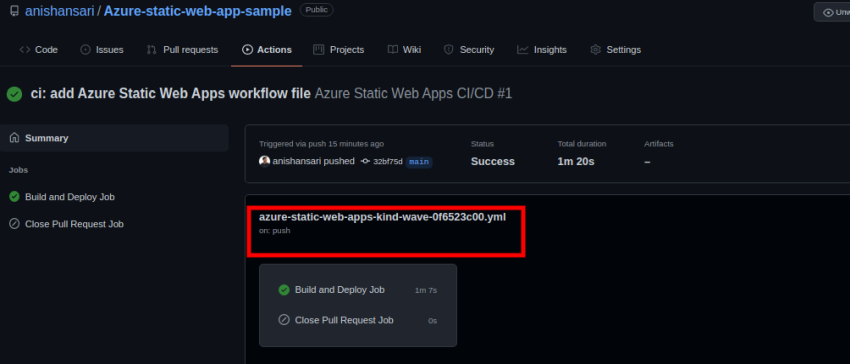 Getting Started with Azure Static Web App