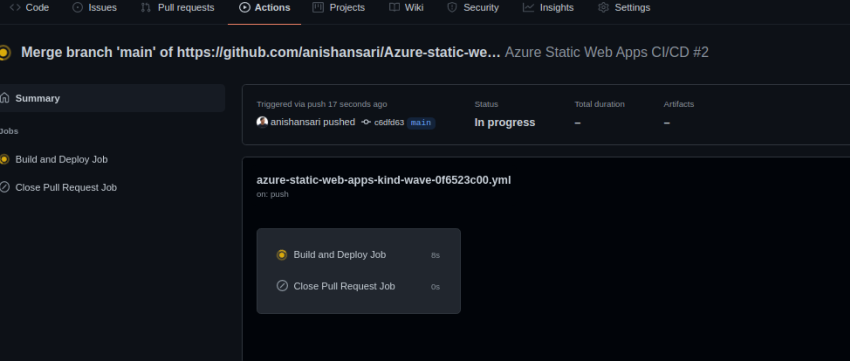 Getting Started with Azure Static Web App