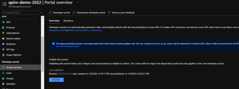 Developer Portal Overview - Azure API Administration (APIM) - Blog