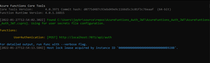 Secure Serverless Azure Functions Using JWT Auth & C# (.Net 6)