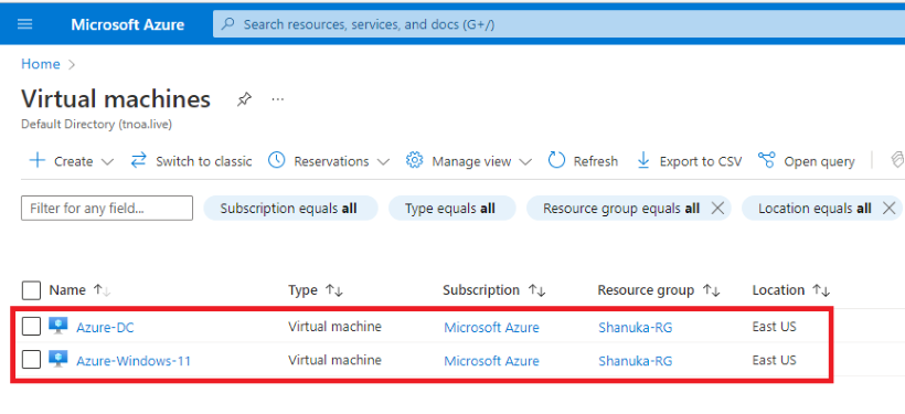 How to Deploying an ADDS in Azure VM (IaaS) by using Azure Portal