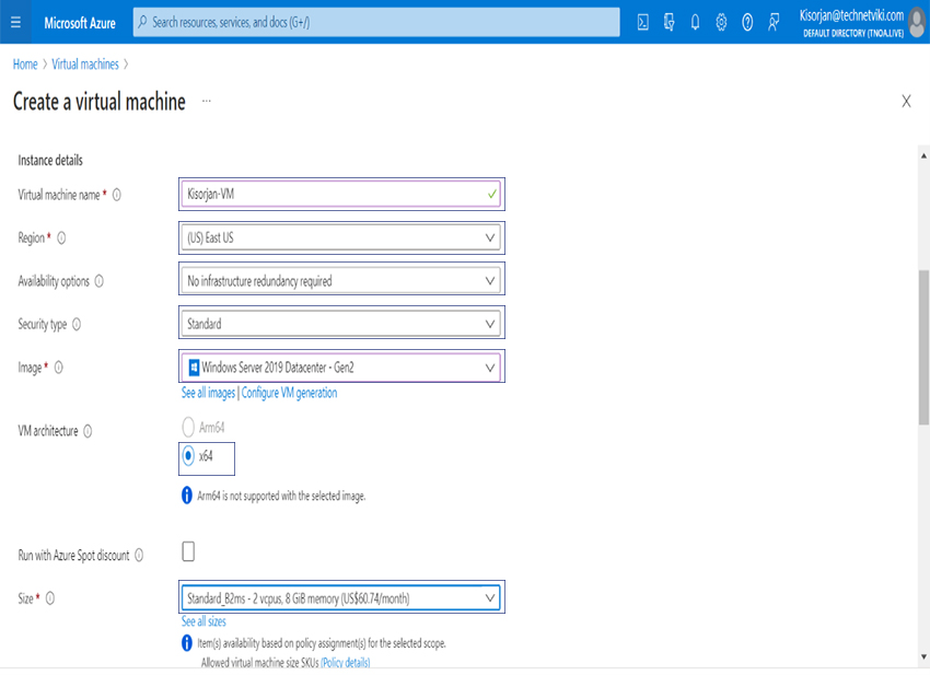 How to create and deploy a virtual machine in Microsoft Azure
