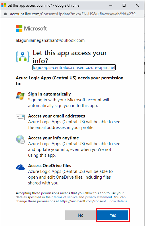 Connect Dropbox to OneDrive Using Azure Logic App