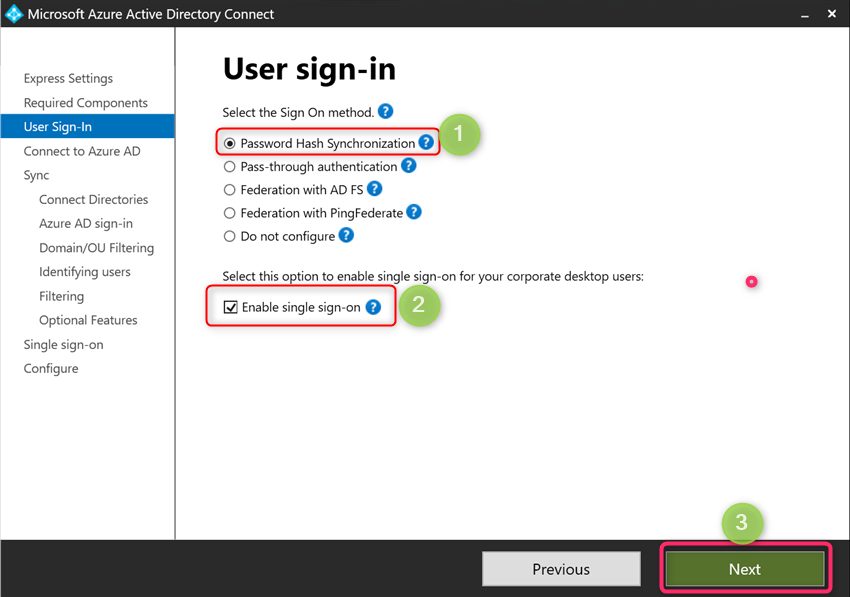 Setup Your Hybrid Environment Using Azure AD Connect
