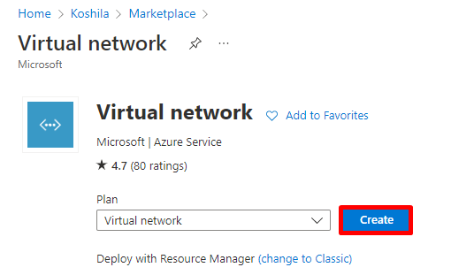 Deploying Azure Virtual Network