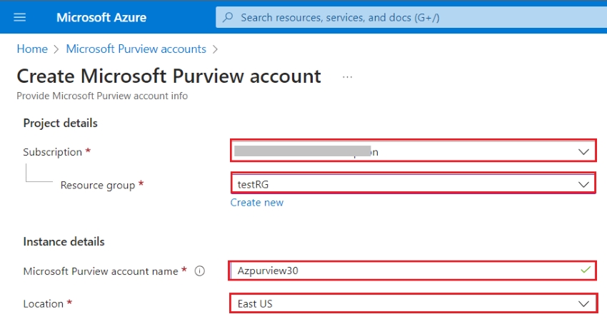 Microsoft Purview governance portal