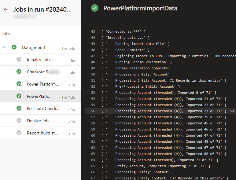 Power Platform Import Data