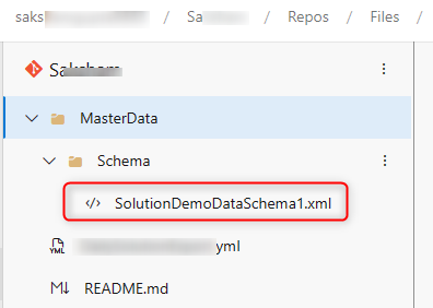 Check-in Schema file