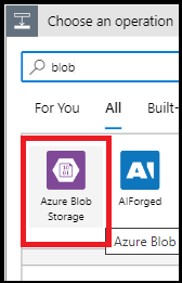 Azure blob storage