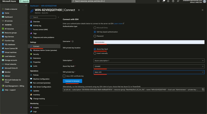 Azure Arc-enabled server