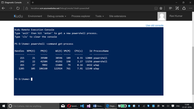 Command powershell