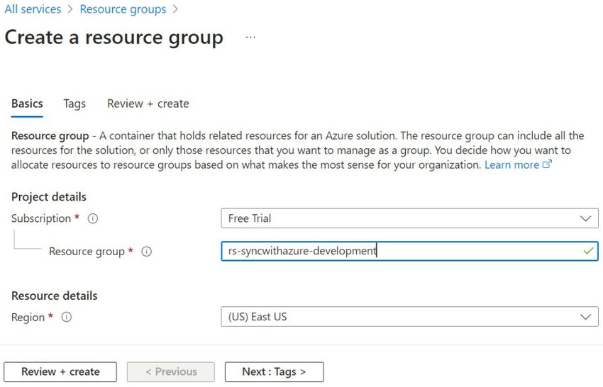 Resource group